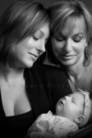 Portrait photography sample: Three Generations portrait