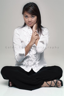 Photograph for model portfolio: Chriselda