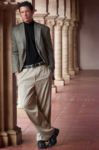 Photograph for model portfolio: Jesse B.