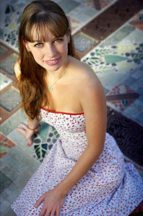 Photograph for model portfolio: Marie M.