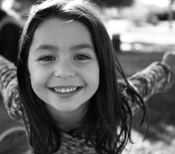 Casual outdoor portrait