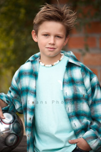 Gavin: Child Portrait for modeling portfolio